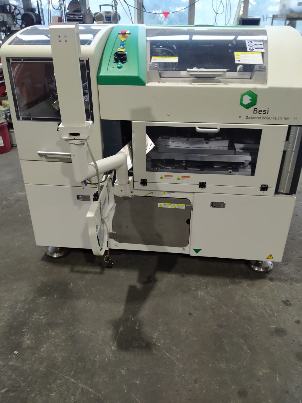 A used semiconductor machine in the yard